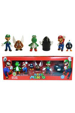 Super Mario Bros. Serie 1 Vinylfiguren Box Set 6 cm