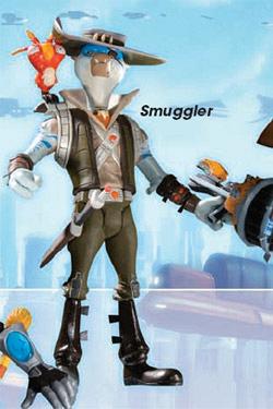 Ratchet & Clank Serie 2 Actionfigur Smuggler 15 cm