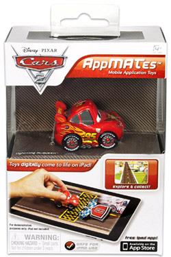 Cars 2 AppMATes-Figur Single Pack McQueen
