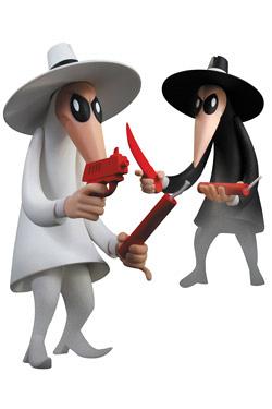 MAD Vinyl Figuren Doppelpack Spy vs Spy 23 cm