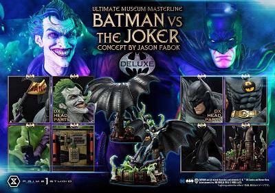 DC Comics: Deluxe Batman vs. The Joker by Jason Fabok Bonus Vers