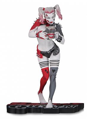 DC Comics: Harley Quinn Red White and Black Statue by Greg Horn