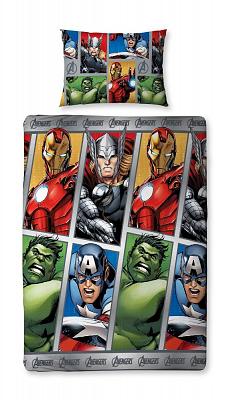 Marvel Avengers Bettwäsche Reversible Team 135 x 200 cm