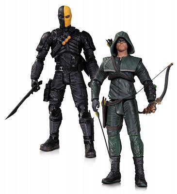 Arrow Actionfiguren Doppelpack Oliver Queen vs. Deathstroke 17 c