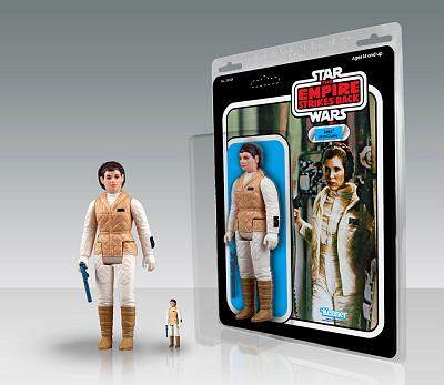Star Wars Jumbo Vintage Kenner Actionfigur Leia (Hoth Outfit) 30
