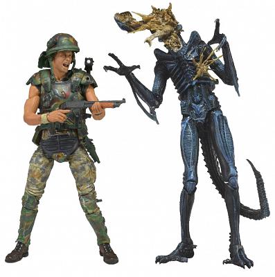 Aliens Actionfiguren Doppelpack Hicks vs. Battle Damaged Blue Wa