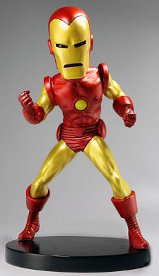 Marvel Classic Extreme Head Knocker Wackelkopf-Figur Iron Man 20