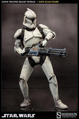 Star Wars Deluxe Actionfigur 1/6 Veteran Clone Trooper 32 cm