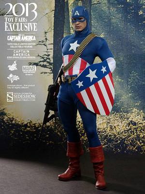 Captain America Movie Masterpiece Actionfigur 1/6 Star Spangled