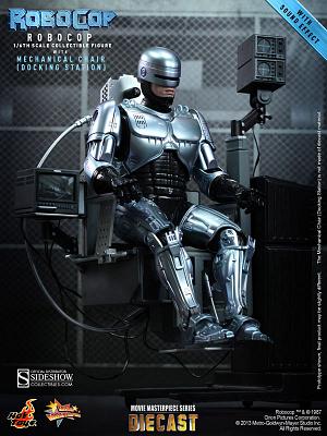 RoboCop MMS Diecast Actionfigur 1/6 RoboCop with Mechanical Chai