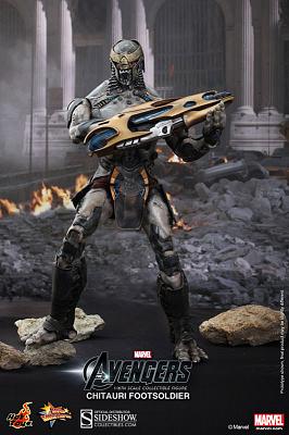 The Avengers Movie Masterpiece Actionfigur 1/6 Chitauri Footsold