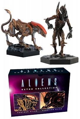 Aliens Retro Collection Figuren Doppelpack Panther & Scorpion Al