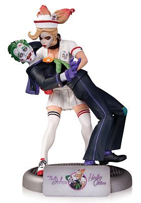 DC Comics Bombshells Statue The Joker & Harley Quinn 25 cm