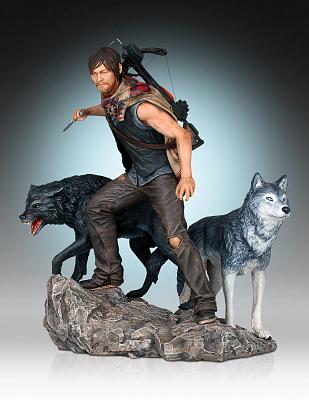 The Walking Dead Statue 1/8 Daryl & the Wolves 26 cm