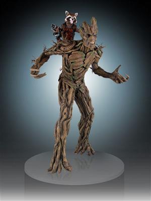 Marvel Guardians of the Galaxy Statue 1/4 Rocket Raccoon & Groot