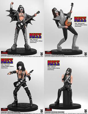 Kiss Rock Iconz Statuen 23 cm heo Exclusive Set (4)