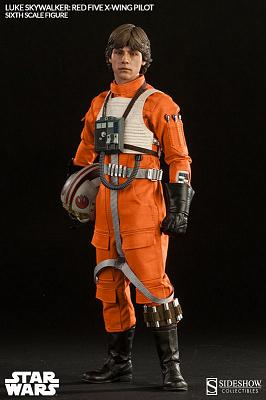 Star Wars Actionfigur 1/6 Luke Skywalker Red Five X-wing Pilot 3