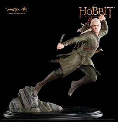 Der Hobbit Smaugs Einöde Statue 1/6 Legolas Grünblatt 30 cm
