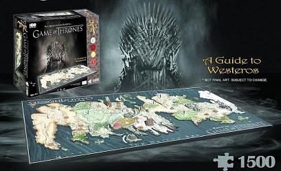 Game of Thrones: Westeros 4D Cityscape Puzzle