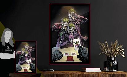 DC Comics: Three Jokers Comic Cover LED Poster Sign