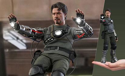 IRON MAN - Movie Masterpiece Actionfigur 1/6 Tony Stark (Mech Te