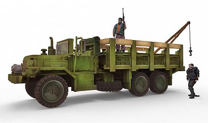 The Walking Dead TV series: Building Sets - Woobury Assault Vehi