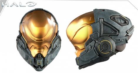 Halo 5 Guardians: Spartan Kelly 087 Helmet full scale Replica  T
