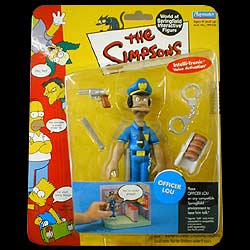 Simpsons Figur Serie 7 Officer Lou